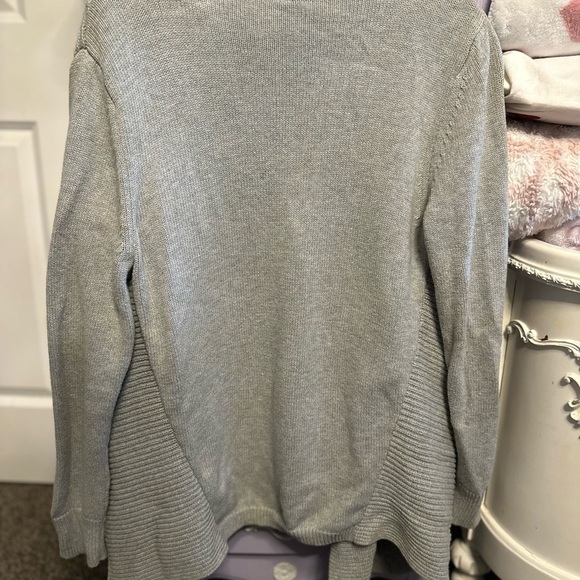 Gap grey cardigan size large cotton - Picture 4 of 4